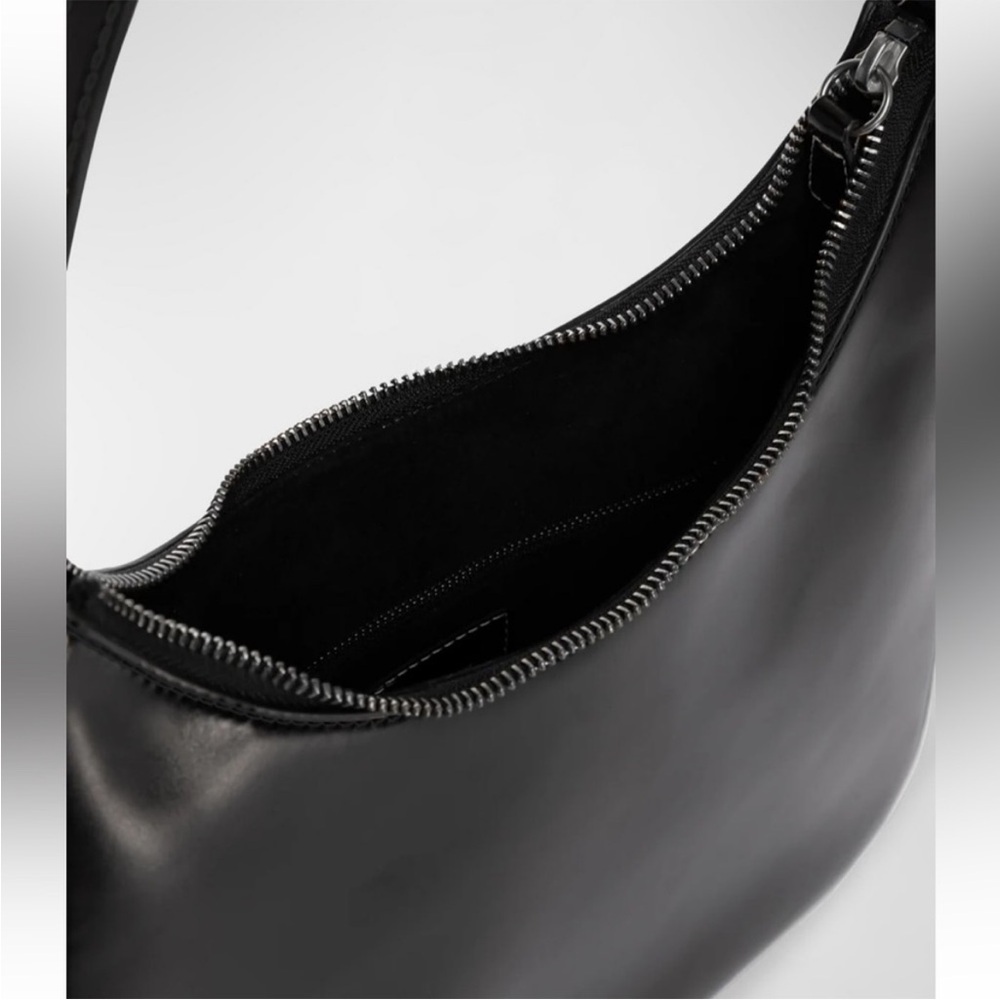 Staud Alec Zip Leather Shoulder Bag - Picture 3 of 5